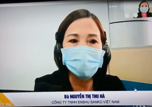 Enshu Sanko Việt Nam tham gia phiên giao dịch việc làm online 6 tỉnh, thành miền Bắc